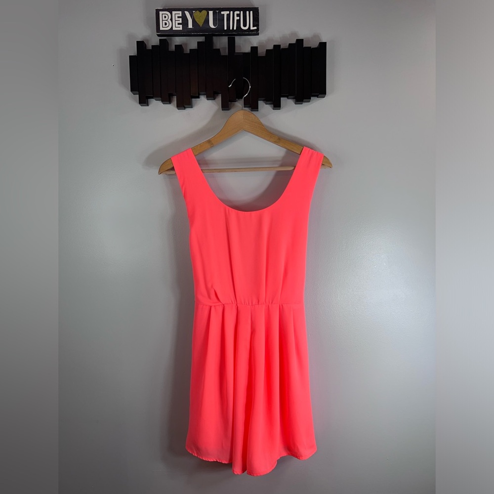 Double Zero Neon Pink Romper